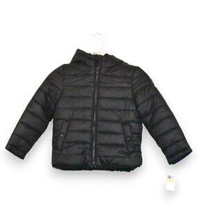 Michael Kors Long Sleeve Fleece Lined Puffer Hood Jacket Coat Size 4